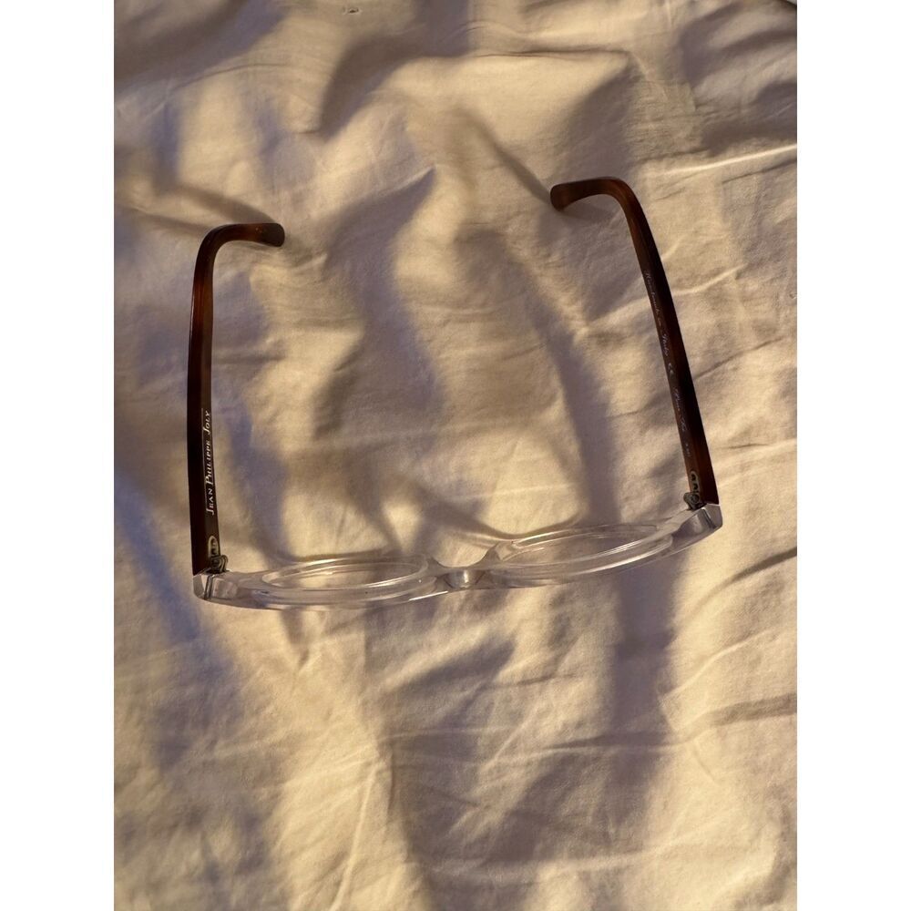 Jean Philippe Joly Pour Toi 350 Vintage Cat Eye Eyeglasses Clear Tortoise Italy - Picture 3 of 12